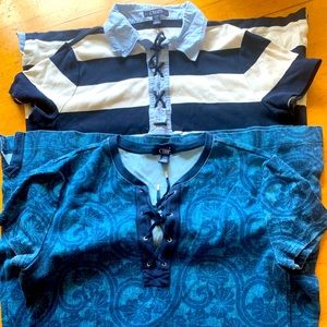 2 Chaps Summer Dresses in Large (Sold as Bundle)